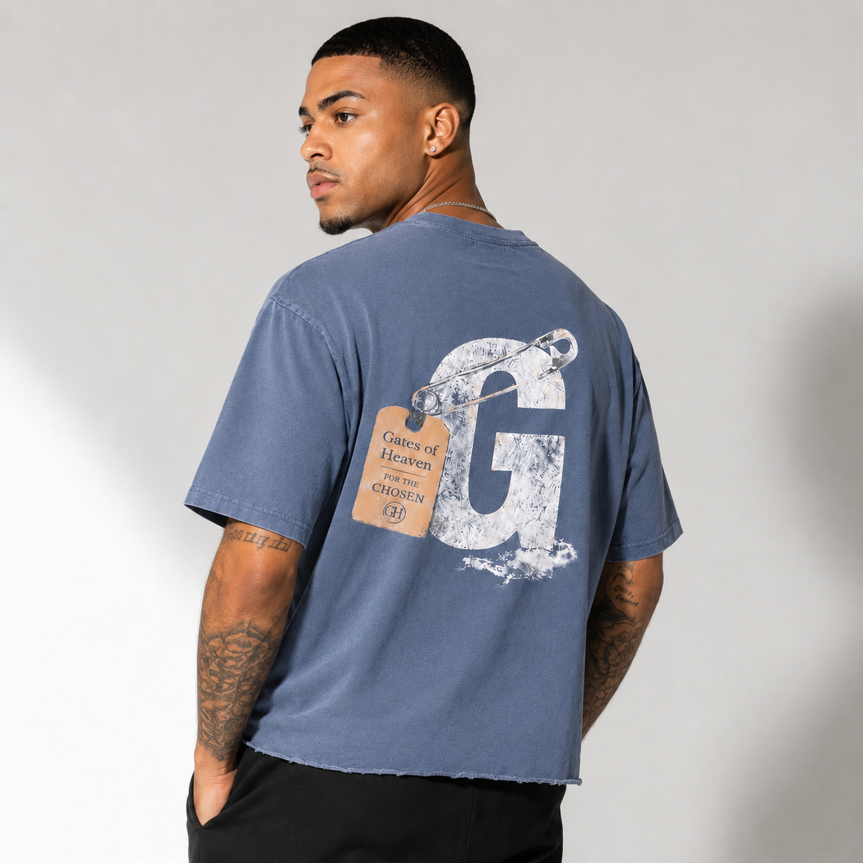 The “G” Collection drop sleeve boxy fit Tee